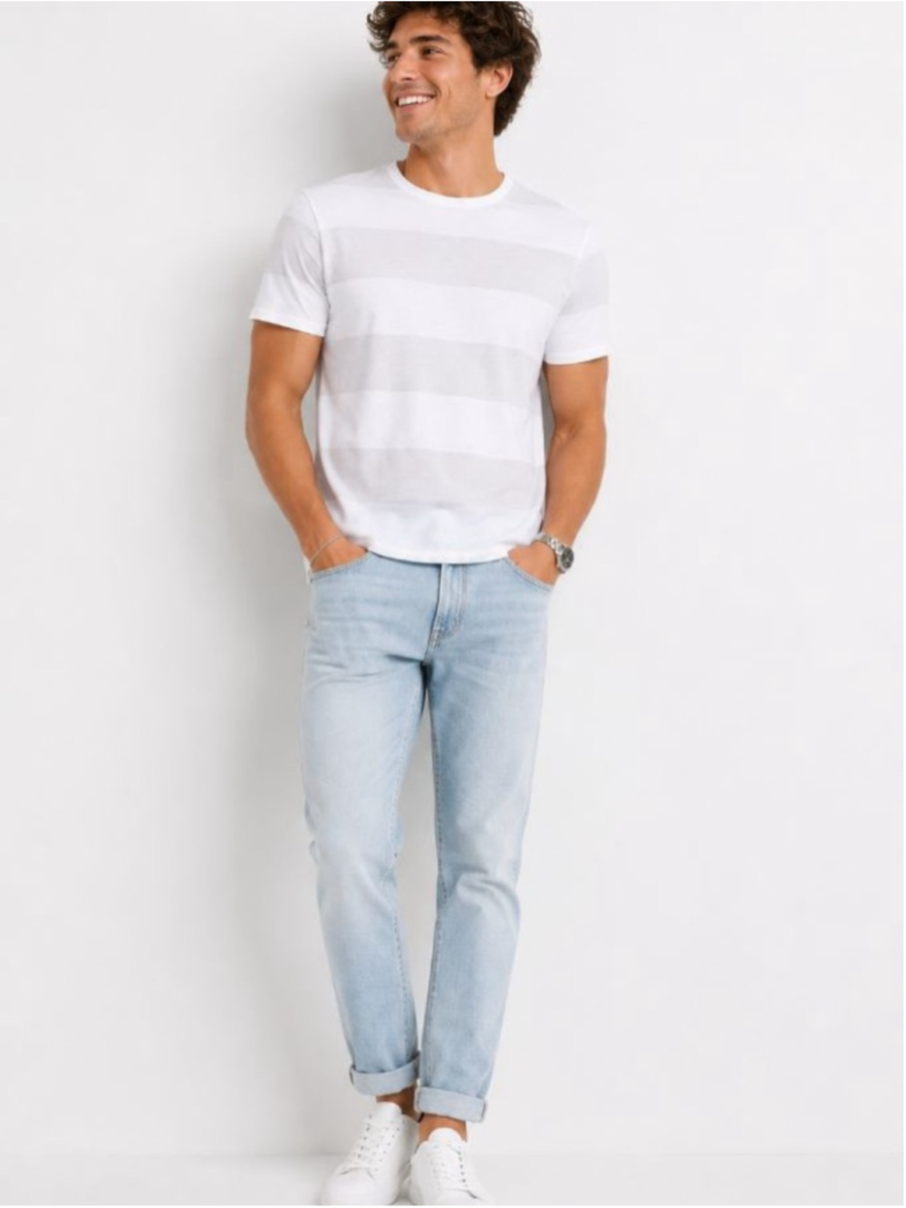 NWOT Madewell Slim Everyday Flex Jeans in Gramling Wash Size 33